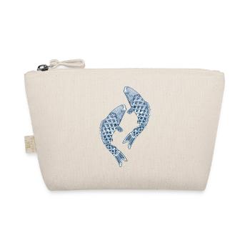 Blue Koi - Organic Pouch - nature - Front