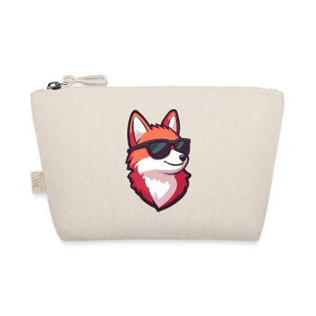 Renard avec des lunettes de soleil - Cool et décontracté - Trousse biologique - nature - Devant