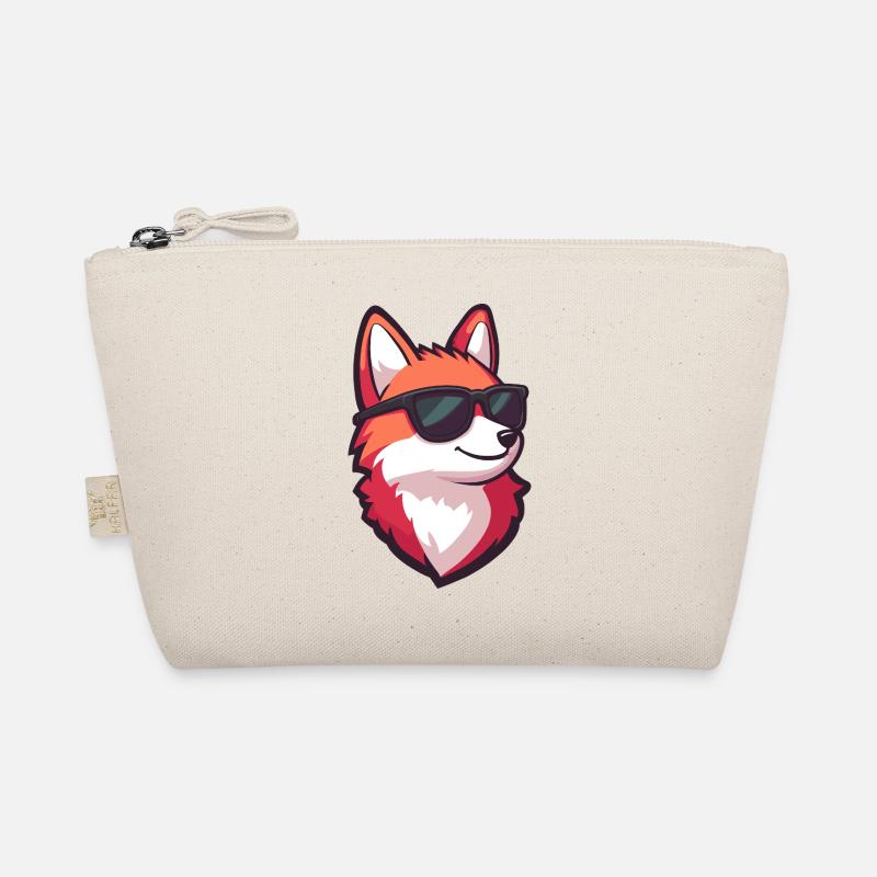 Renard avec des lunettes de soleil - Cool et décontracté Trousse biologique