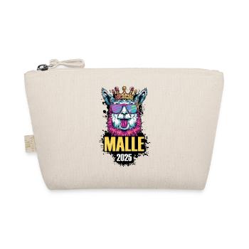 Malle 2025 Alpaca Party Holiday - Organic Pouch - nature - Front