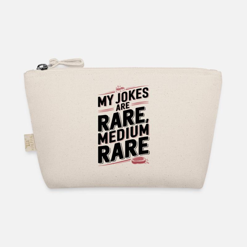 Medium Rare Jokes Bio-Täschchen