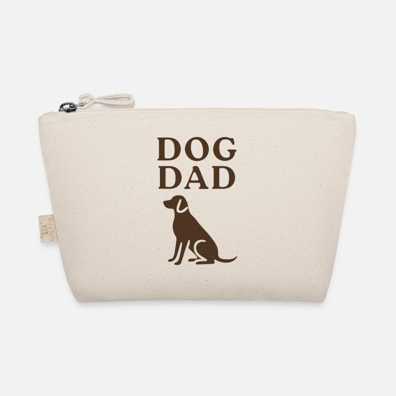 Hund Papa Silhouette Labrador Liebe Bio-Täschchen