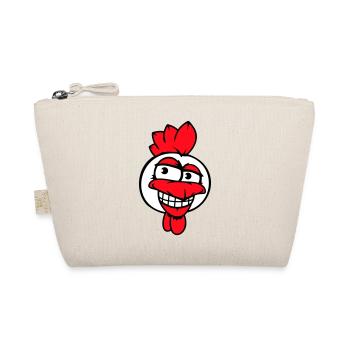 poulet oiseau coq poussin coq sourire drôle amusant - Trousse biologique - nature - Devant
