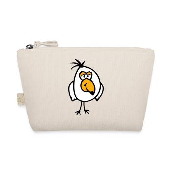 Budgie, parrot, little sparrow, bird smiling - Organic Pouch - nature - Front