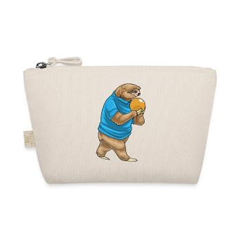 Sloth Bowling Bowling Ball - Organic Pouch - nature - Front