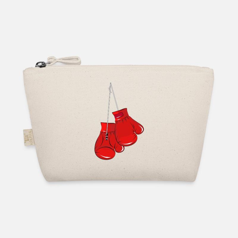 Gants de boxe rouges - symbole de force et d’ combatif Trousse biologique