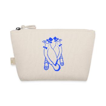 Sir Birds Team Hat Monocle Lunettes 2 Rich Friends - Trousse biologique - nature - Devant