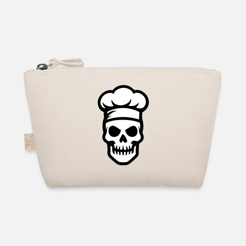 Chef Skeleton Chef Chef Hat Organic Pouch