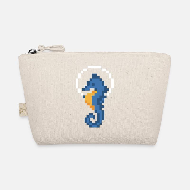 Hippocampe Pixel Bleu Trousse biologique