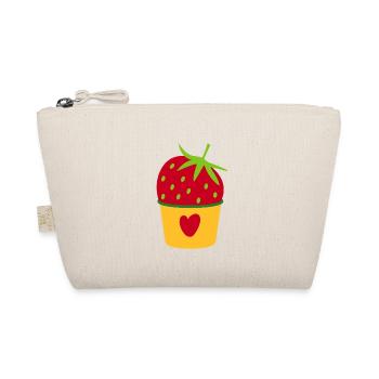 Glace Glace Crème glacée Fraise Glace Cupcake Sweet - Trousse biologique - nature - Devant