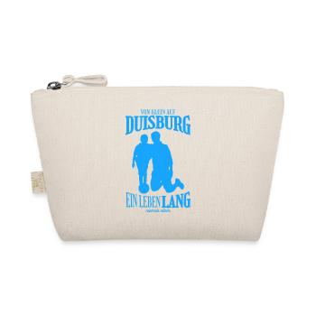 Duisburg Fußball Familie Geschenk - Bio-Täschchen - Natur - Vorne