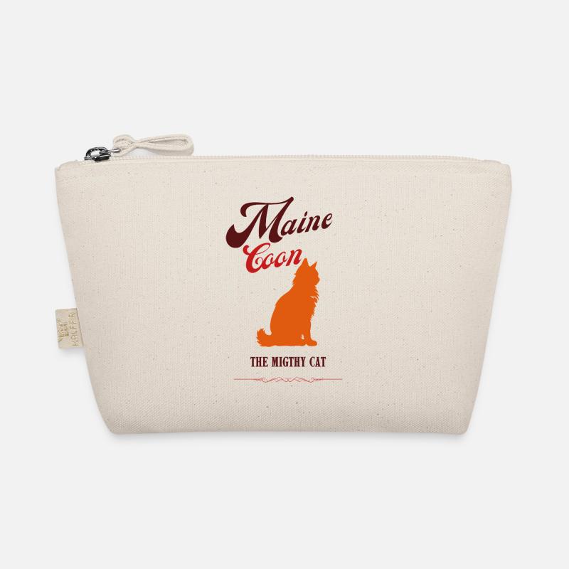 Chat Maine Coon retro caramel Trousse biologique
