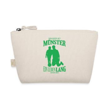 Münster Fußball Tradition Geschenk - Bio-Täschchen - Natur - Vorne
