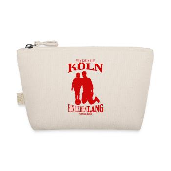 Cologne Football Fans Gift - Organic Pouch - nature - Front