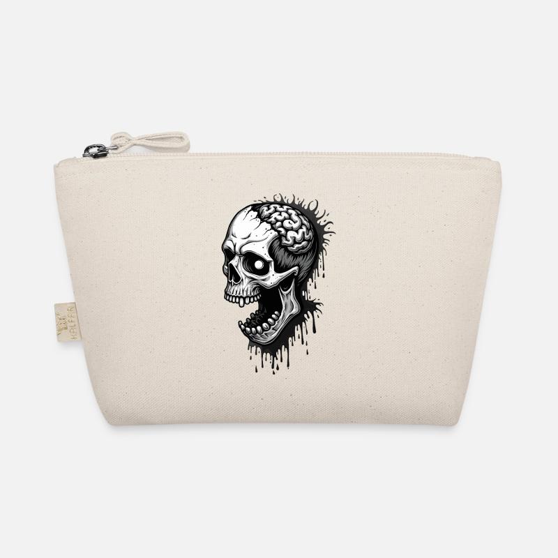 Zombieskull Organic Pouch