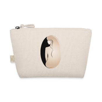 Silhouette féminine élégante – élégante et calme - Trousse biologique - nature - Devant