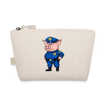Police Pigs - Organic Pouch - nature - Front