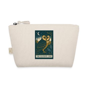 Mystic Owl Under Night Sky - Organic Pouch - nature - Front