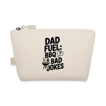 Dad Fuel: BBQ und schlechte Witze - Bio-Täschchen - Natur - Vorne