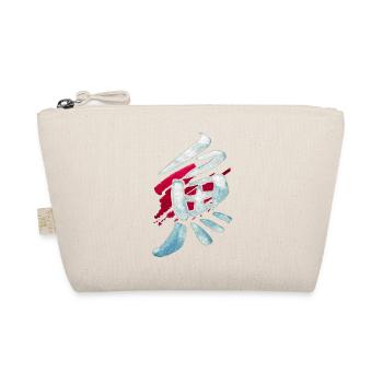 Fish (Sakana) Japanese - KANJI ink - Organic Pouch - nature - Front