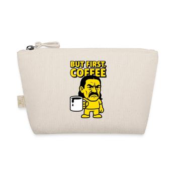 Coffee Man - Bio-Täschchen - Natur - Vorne