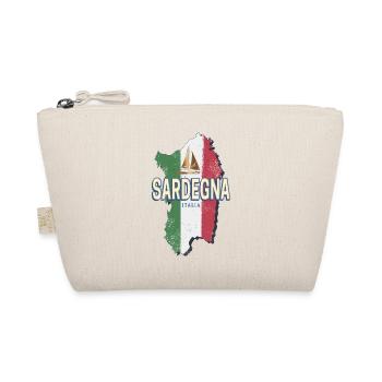 Sardinien Italien Retro Region Vintage Souvenir - Bio-Täschchen - Natur - Vorne