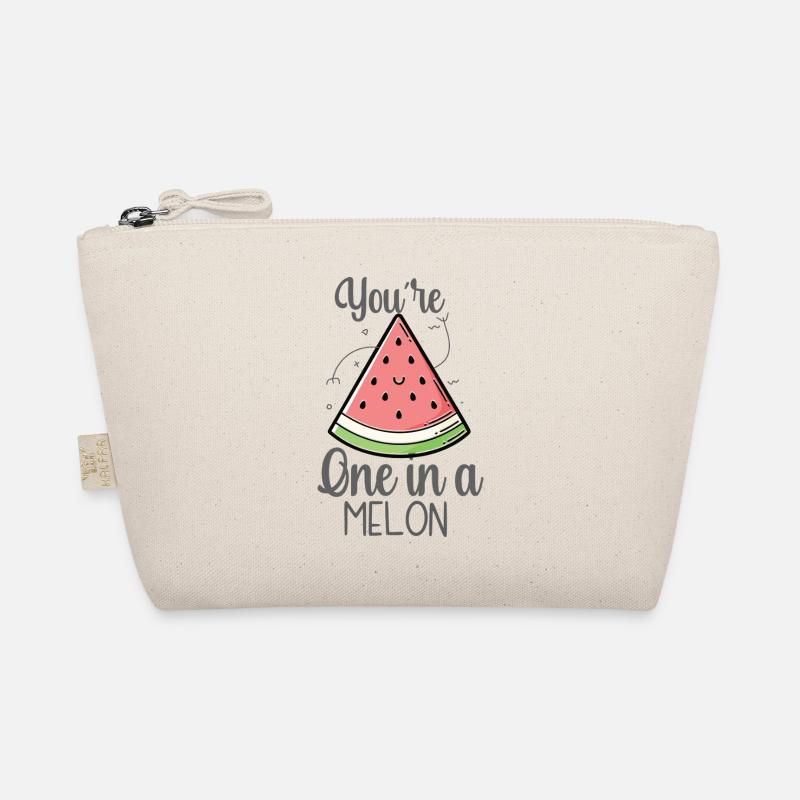 Du bist eine Melone – einzigartiger Humor Bio-Täschchen