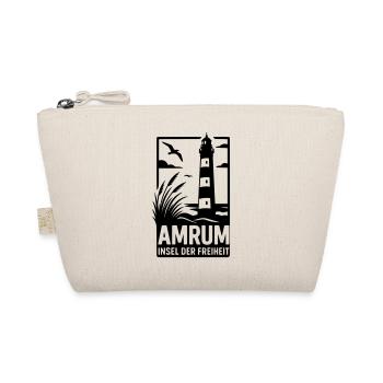 Amrum Leuchtturm Urlaub Erholung - Bio-Täschchen - Natur - Vorne