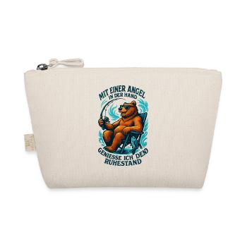 Pension de retraite Ours Retraité Pêche Poisson Cadeau - Trousse biologique - nature - Devant
