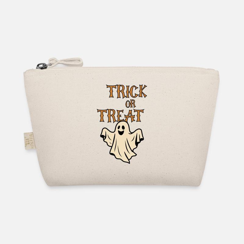 Trick oder Treat Geister Halloween Retro Bio-Täschchen