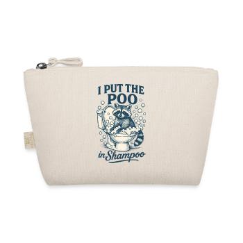 J’ai mis le caca dans le shampooing raton laveur humour meme - Trousse biologique - nature - Devant