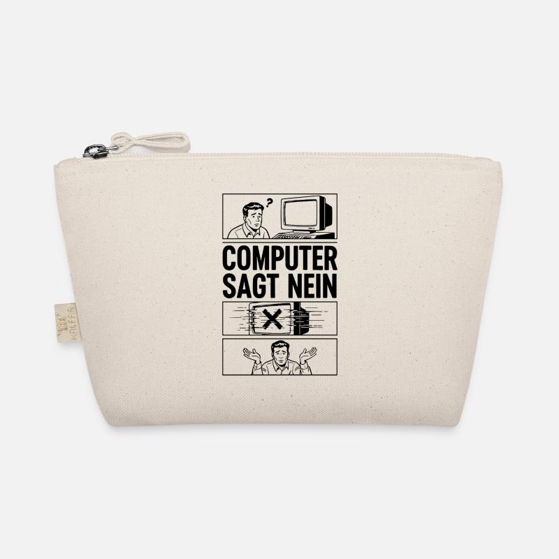 Computer Says No Comic Design Organic Pouch