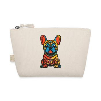 Buldog Français Chien Halloween Drôle - Trousse biologique - nature - Devant