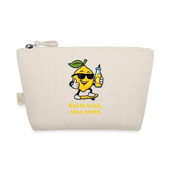 Citron sur Skateboard – Style Piquant - Trousse biologique - nature - Devant