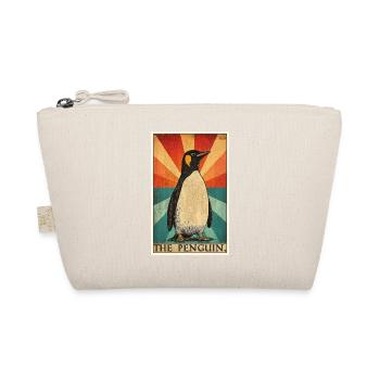 Pinguine Pinguin - Bio-Täschchen - Natur - Vorne