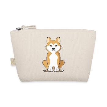 Akita Inu Dog Mom Proud Japanese Akita Lover - Organic Pouch - nature - Front