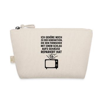 Generation Television TV Repair - Organic Pouch - nature - Front