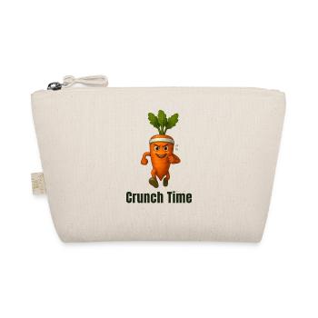 Crunch Time Karotte Held karikatur  - Bio-Täschchen - Natur - Vorne