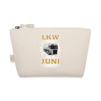 Lkw Fahrer Geburtstag Juni - Bio-Täschchen - Natur - Vorne