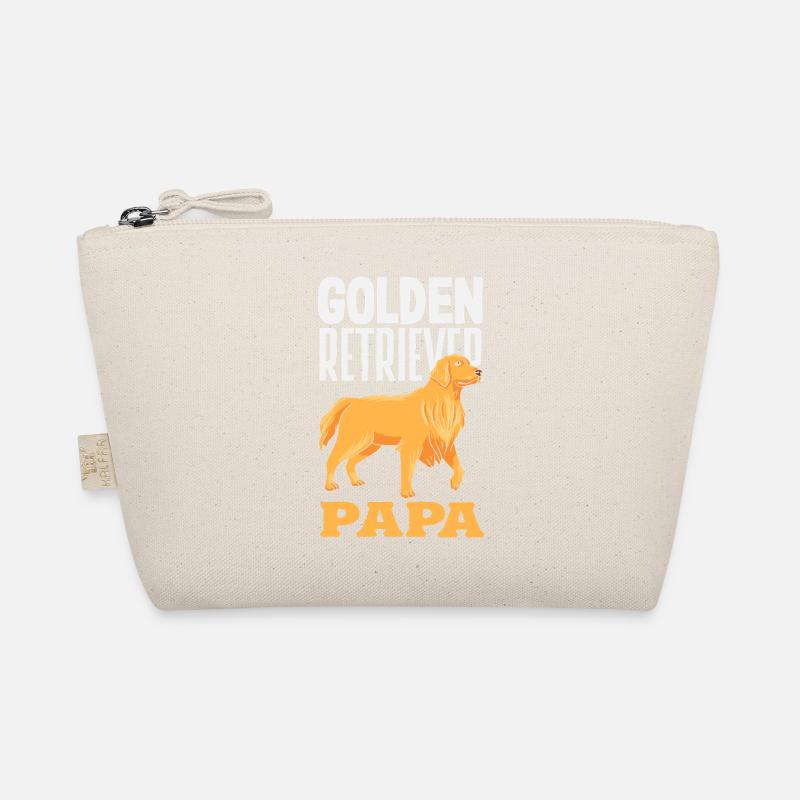 Golden Retriever Besitzer Halter Geschenk - Bio-Täschchen - Natur