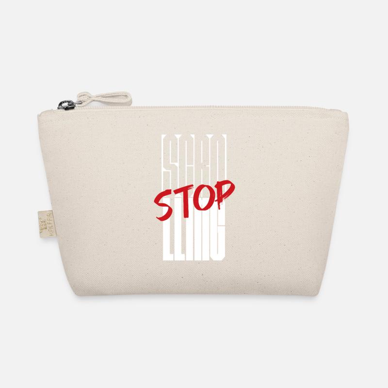 Arrêter le défilement Conception typographique Trousse biologique