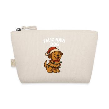 Feliz Navi Chien Noël Plaisir Vacances en famille - Trousse biologique - nature - Devant