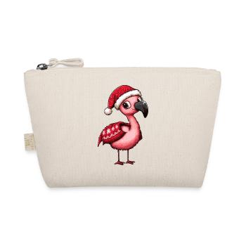 Noël de Noël Flamant rose - Trousse biologique - nature - Devant