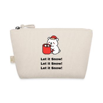 Little Polar Bear - Organic Pouch - nature - Front