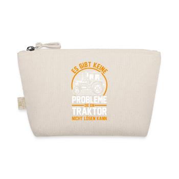 Tractor Farmer Farmer Tractor Driver Tractor - Organic Pouch - nature - Front