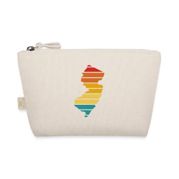 New Jersey - United States of America - Stripes - Organic Pouch - nature - Front