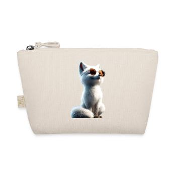 Renard arctique Renard des neiges Renard des glaces Renard blanc doux - Trousse biologique - nature - Devant