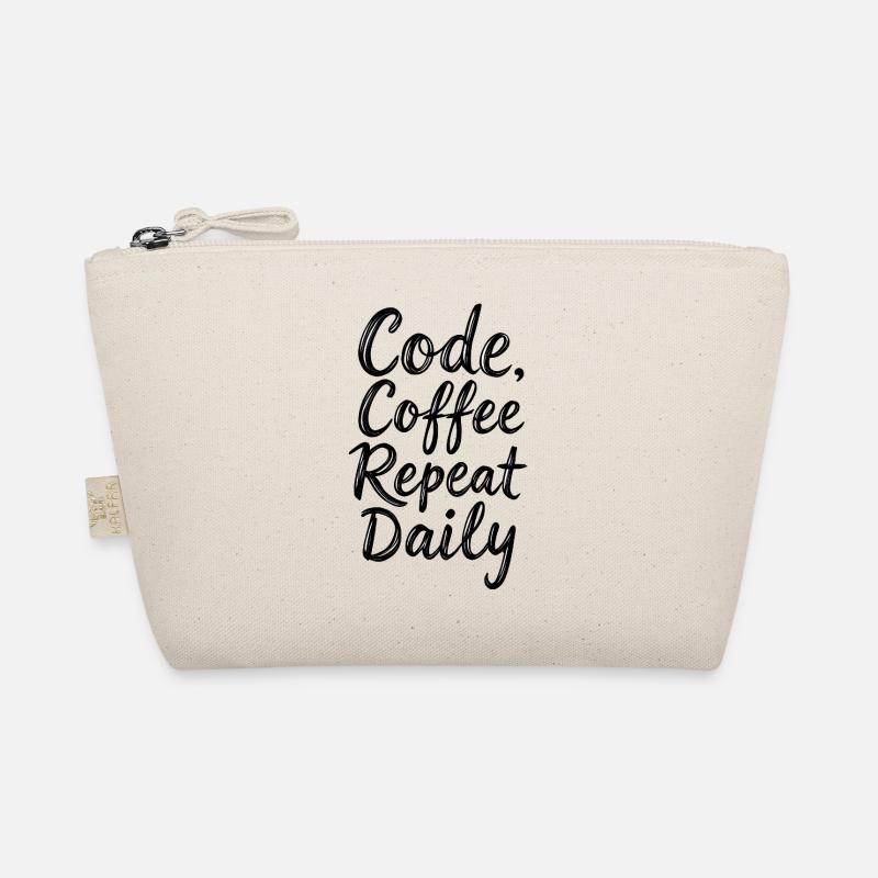 Code Sleep Debug Repeat Programmer Shirt Trousse biologique