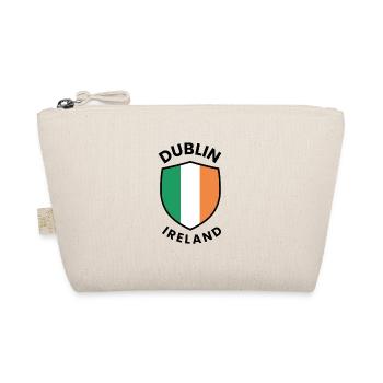 Dublin Shield: Irish Colors - Organic Pouch - nature - Front