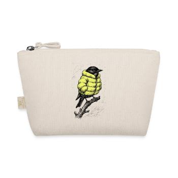 Winter Bird - Organic Pouch - nature - Front